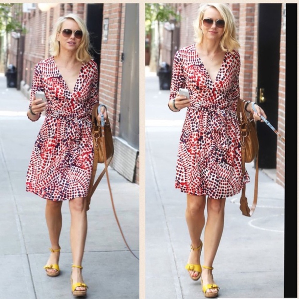 Banana Republic Issa Wrap Dress XSP
